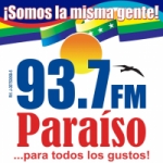 Logo da emissora Radio Paraíso 93.7 FM