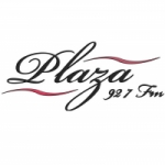 Logo da emissora Radio Plaza 92.7 FM