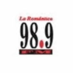 Logo da emissora Radio La Romántica 98.9 FM