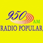 Logo da emissora Radio Popular 950 AM