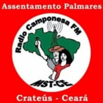 Logo da emissora Rádio Camponesa Palmares