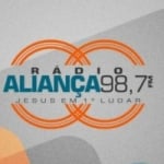 Logo da emissora Rádio Aliança 98.7 FM