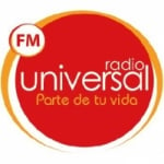 Logo da emissora Radio Universal 104.3 FM