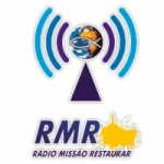 Logo da emissora Rádio Missão Restaurar