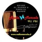 Logo da emissora Radio Marcela 99.1 FM