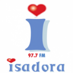 Logo da emissora Radio Isadora 97.7 FM