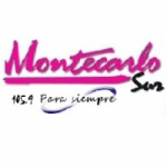 Logo da emissora Radio Montecarlo Sur 105.9 FM