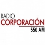 Logo da emissora Radio Corporación 550 AM