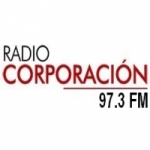 Logo da emissora Radio Corporación 97.3 FM