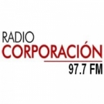 Logo da emissora Radio Corporación 97.7 FM