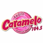 Logo da emissora Radio Caramelo 104.5 FM