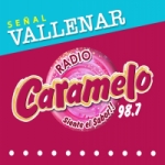 Logo da emissora Radio Caramelo 98.7 FM