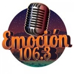 Logo da emissora Radio Emoción 96.9 FM