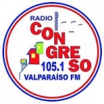 Logo da emissora Radio Congreso 105.1 FM