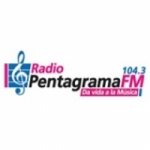 Logo da emissora Radio Pentagrama 102.3 FM