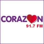 Logo da emissora Radio Corazón 91.7 FM