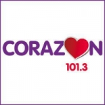 Logo da emissora Radio Corazón 100.5 FM