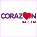 Logo da emissora Radio Corazón 94.3 FM