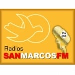 Logo da emissora Radio San Marcos 107.7 FM