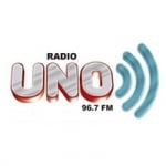 Logo da emissora Radio Uno 96.7 FM