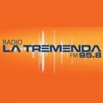 Logo da emissora Radio La Tremenda 95.8 FM