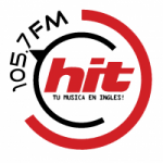 Logo da emissora Radio Hit 105.7 FM