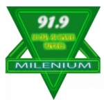 Logo da emissora Radio Milenium 91.9 FM