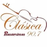 Logo da emissora Radio Panamericana Clásica 90.7 FM