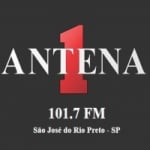 Logo da emissora Rádio Antena 1 FM 101.7
