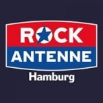 Logo da emissora Rock Antenne Hamburg 106.8 FM