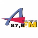 Logo da emissora Rádio Alternativa 87.9 FM Venda Nova