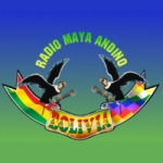 Logo da emissora Radio Maya Andino