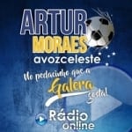 Logo da emissora Rádio A Voz Celeste Artur Moraes