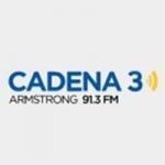 Logo da emissora Radio Cadena 3 91.3 FM