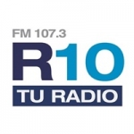 Logo da emissora Radio 10 107.3 FM