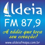 Logo da emissora Rádio Aldeia 87.9 FM