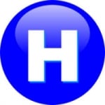 Logo da emissora Rádio Hiroshi Hits