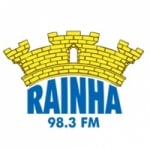 Logo da emissora Rádio Rainha 98.3 FM