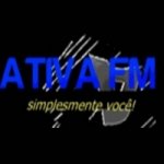 Logo da emissora Rádio Ativa 104.9 FM