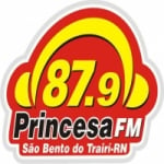 Logo da emissora Rádio Comunitária Princesa do Trairí 87.9 FM