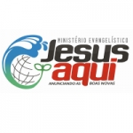 Logo da emissora Rádio Jesus Aqui