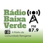 Logo da emissora Rádio Baixa Verde 87.9 FM