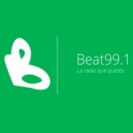 Logo da emissora Radio Beat 99.1 FM