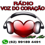 Logo da emissora Rádio Voz do Coração