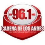 Logo da emissora Radio Cadena de Los Andes 96.1 FM