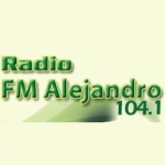 Logo da emissora Radio Alejandro 104.1 FM