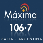 Logo da emissora Radio Cadena Máxima 106.7 FM