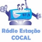 Logo da emissora Rádio Estação Cocal 87.9 FM