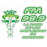 Logo da emissora Radio CUEC 98.9 FM