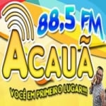 Logo da emissora Rádio Acauã 88.5 FM